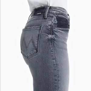 MOTHER | Womens Black The Tomcat Ankle in Hitting The Pavement Size 28